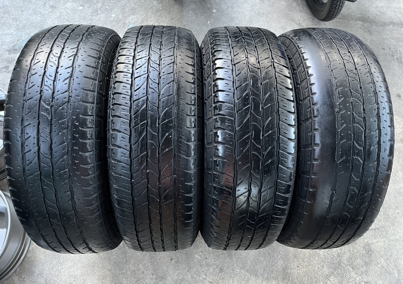 ✨ล้อแม็ก 5รู114✨Mitsu Triton ขอบ 15 แถมยาง 235-75-15 OTANI ปี 20