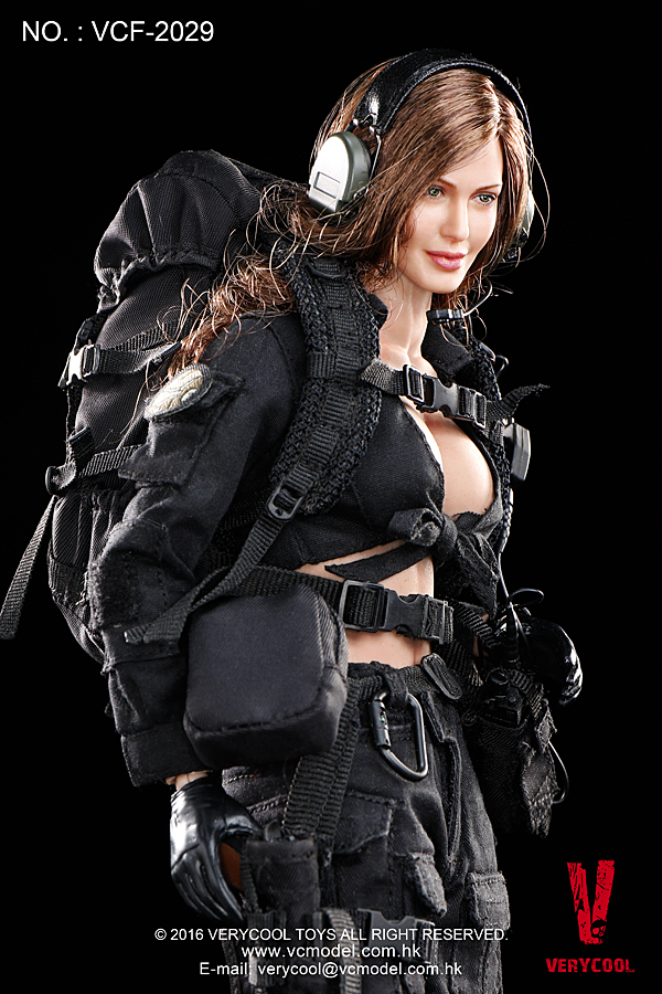 VERYCOOL VCF-2029 FEMALE SHOOTER - BLACK VER.