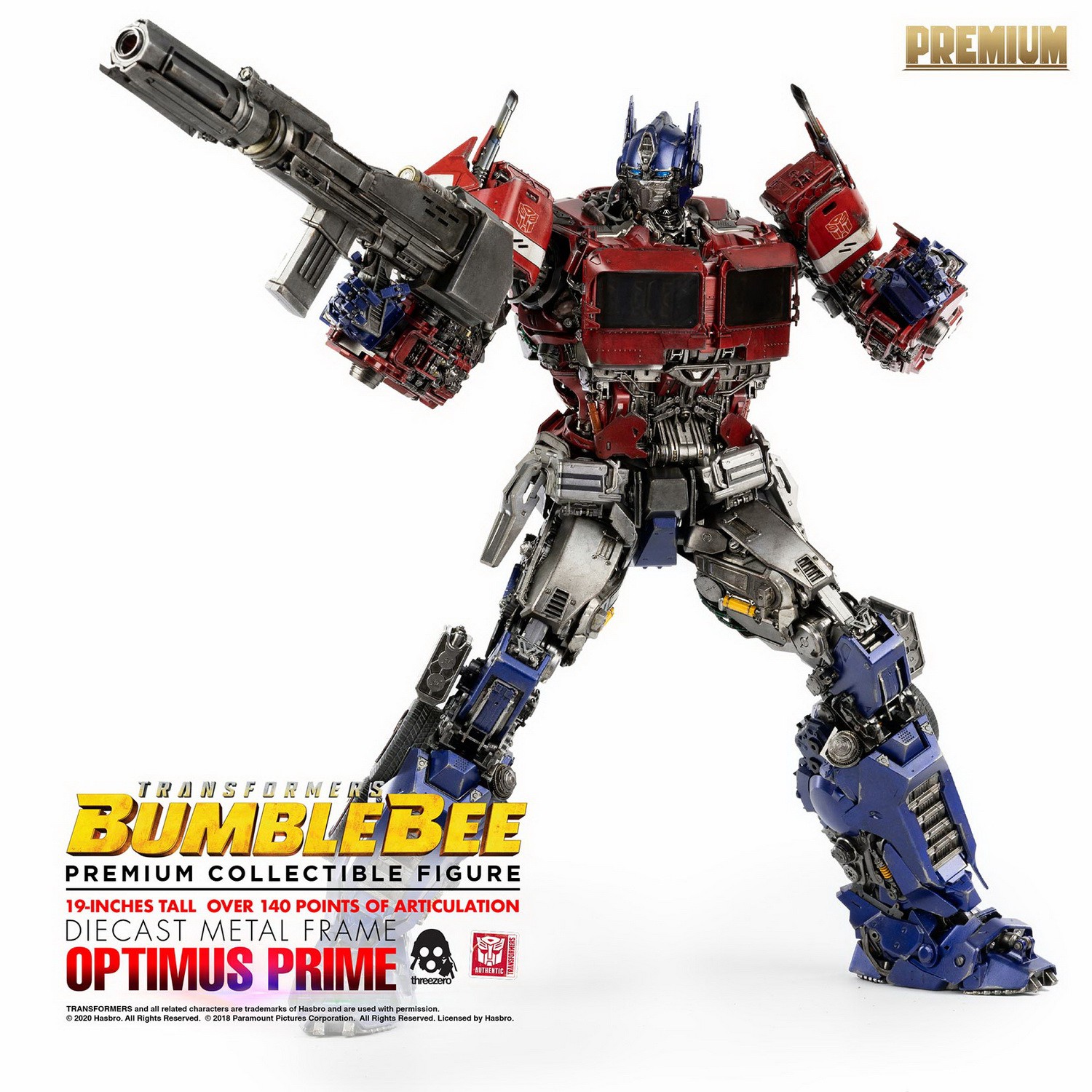 threezero 3Z0162 Transformers: BumbleBee - PREMIUM Optimus Prime