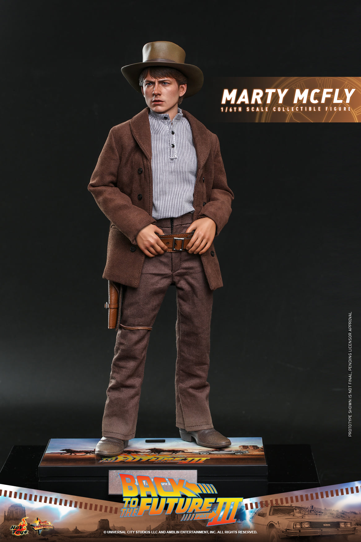 Hot Toys MMS616 1/6 Back to the Future Part III - Marty McFly