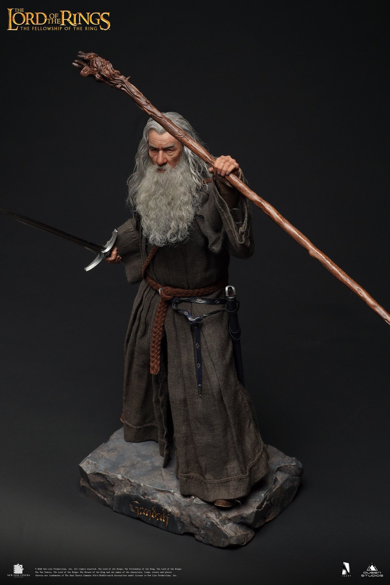 Queen Studios × INART IA002N 1/6 The Lord of The Rings: The Fellowship of The Ring - Gandalf