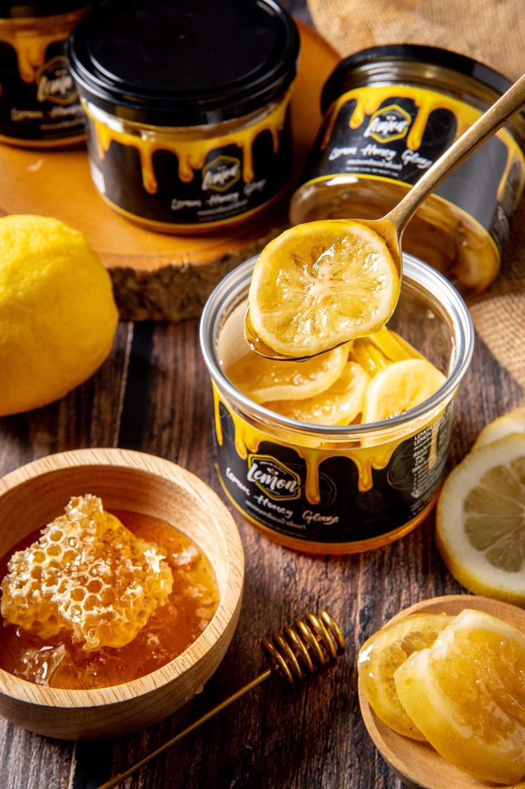 เลมอนเคลือบน้ำผึ้งป่าแท้ 100% lemon house เกรดพรีเมี่ยม เลม่อน เฮ้าส์