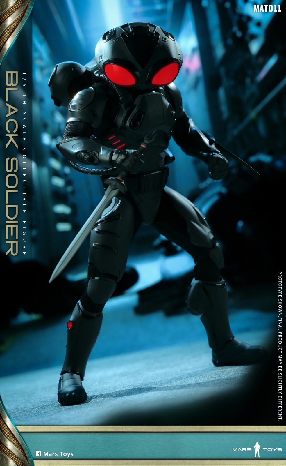 Mars Toys MAT011 1/6 Black Soldier