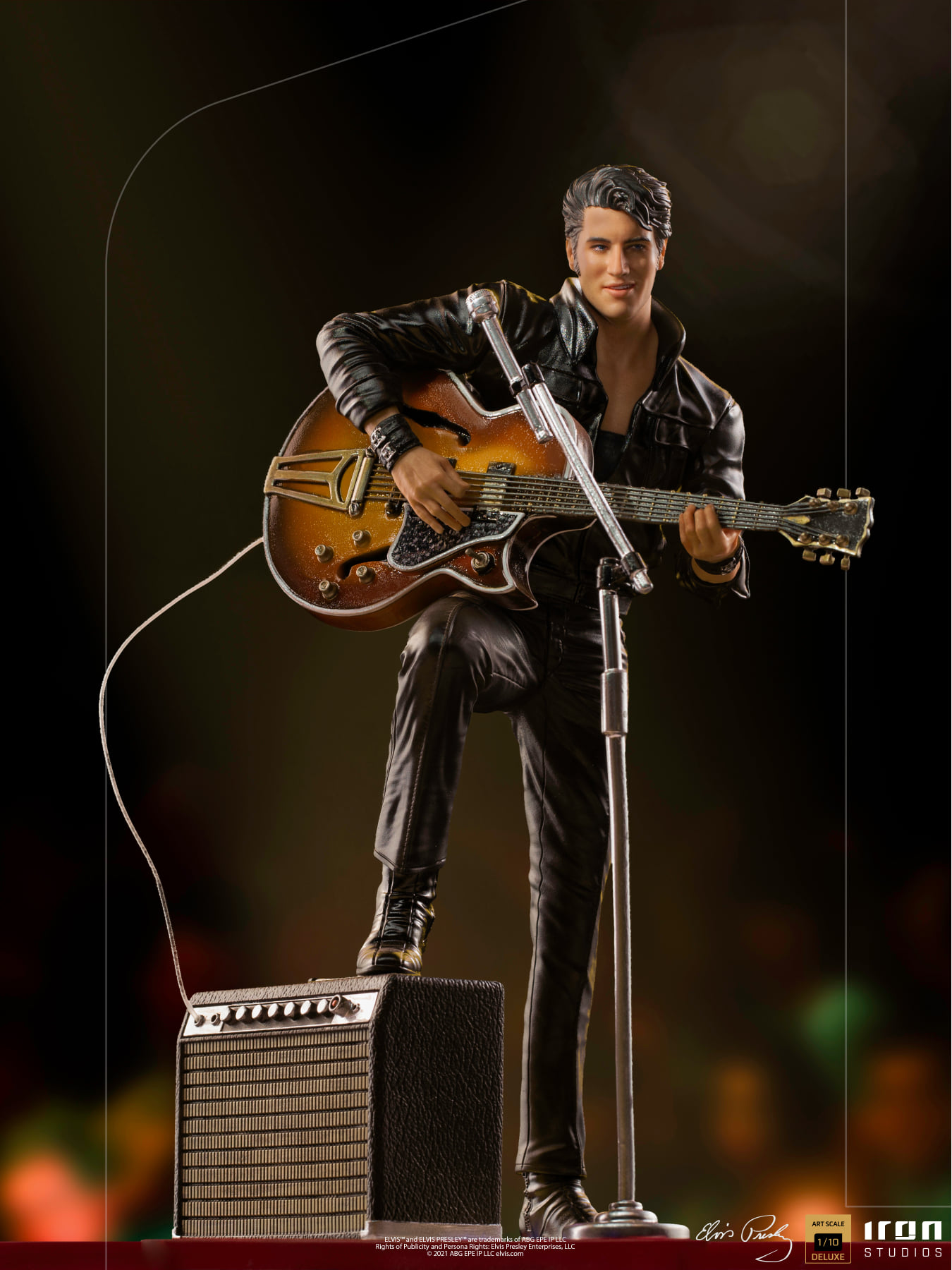 Iron Studios Deluxe Art Scale 1/10 Elvis Presley - Elvis Presley Comeback