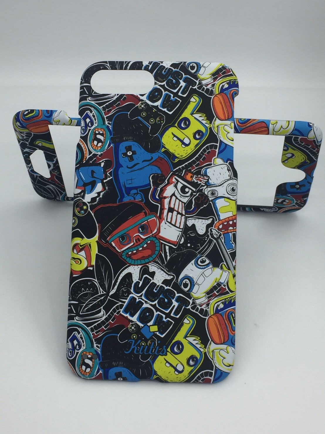 เคสคูทิส(Kutis)เคสไอโฟน7พลัส,8พลัส(ลายJustNow)มาใหม่ เคสประกบหน้า-หลัง เคสเรืองแสง เคสลายวินเทจ ร้านSuperhero Klongthom