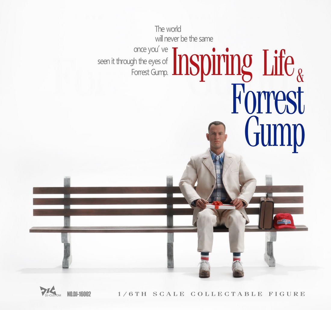 DJ-CUSTOM DJ-16002 1/6 Inspiring Life & Forrest Gump