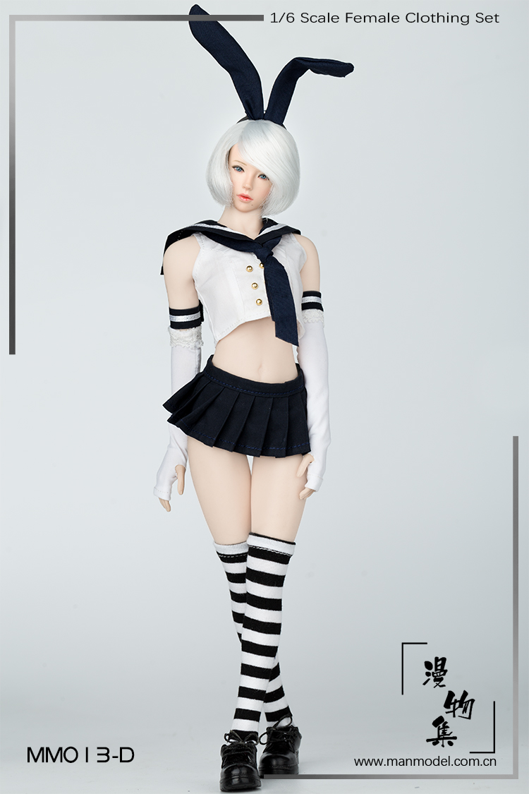 Manmodel MM013 Two-dimensional sailor suit rabbit ear suit