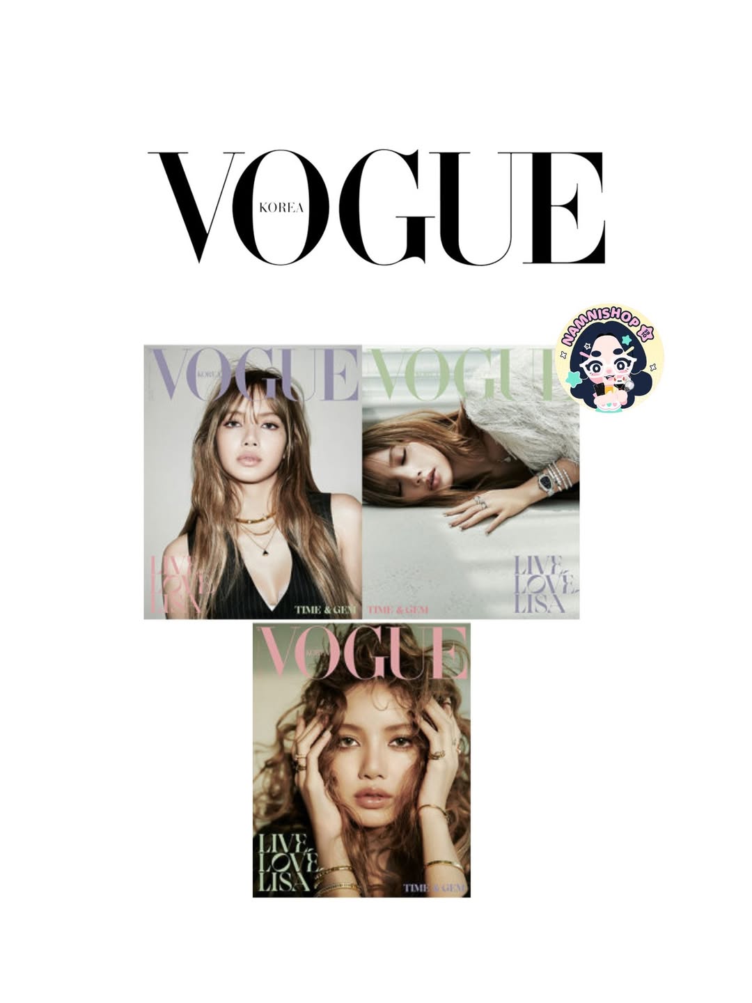 [PRE] VOGUE KOREA December 2025 Cover: LISA
