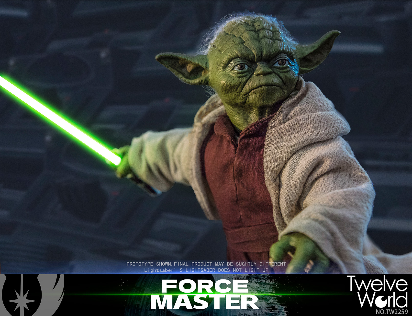 TWTOYS TW2259B 1/6 Jedi Master Force Elder (Deluxe Edition)