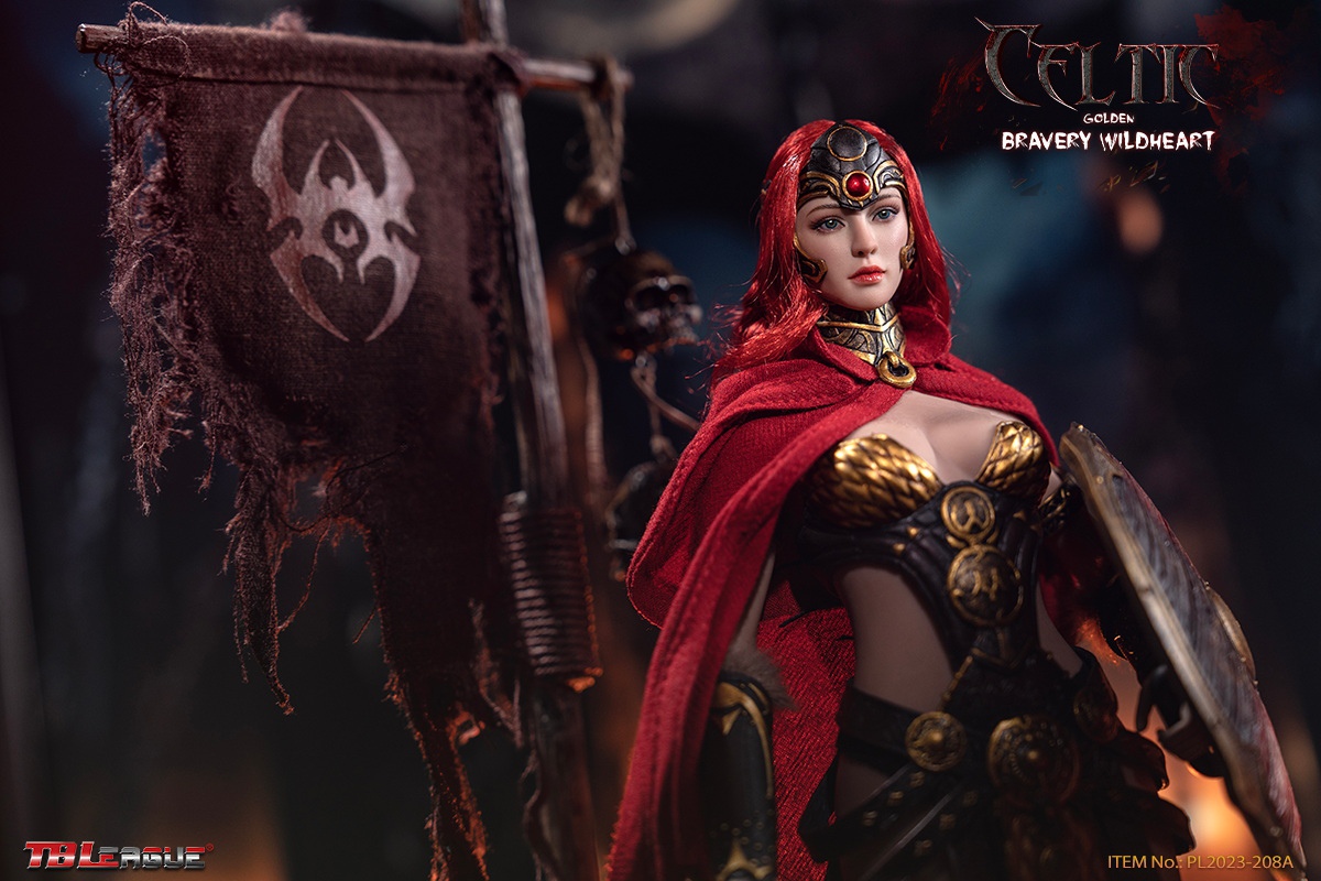 TBLeague PL2023-208A 1/6 Celtic Bravery Wildheart (Golden)