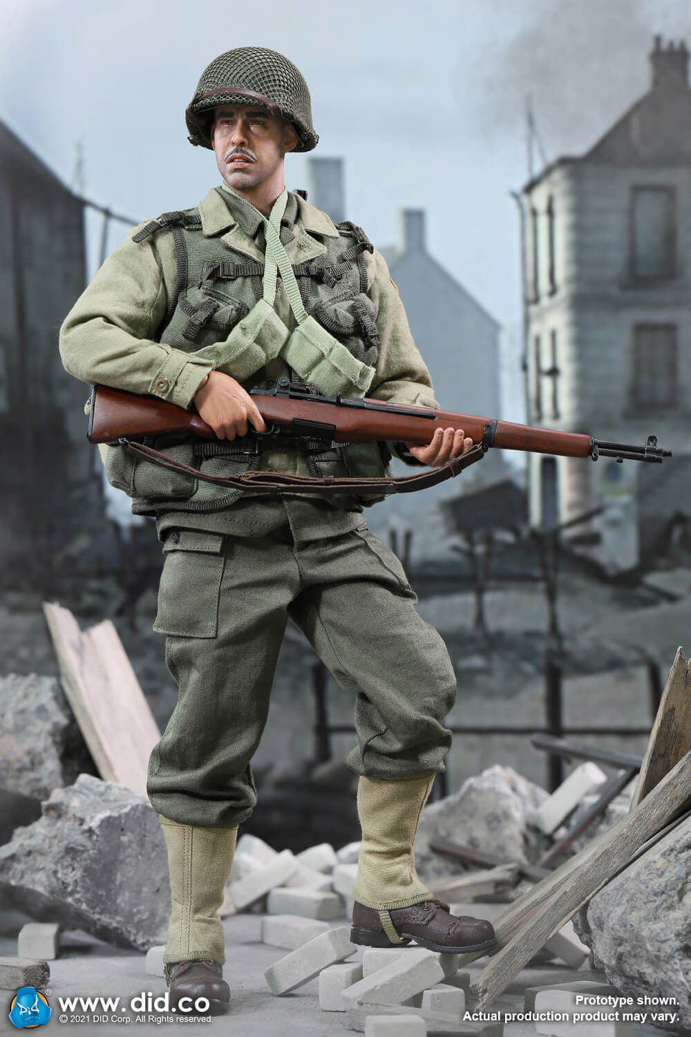 DID A80155 1/6 WWII US 2nd Ranger Battalion Series 6 - Private Mellish