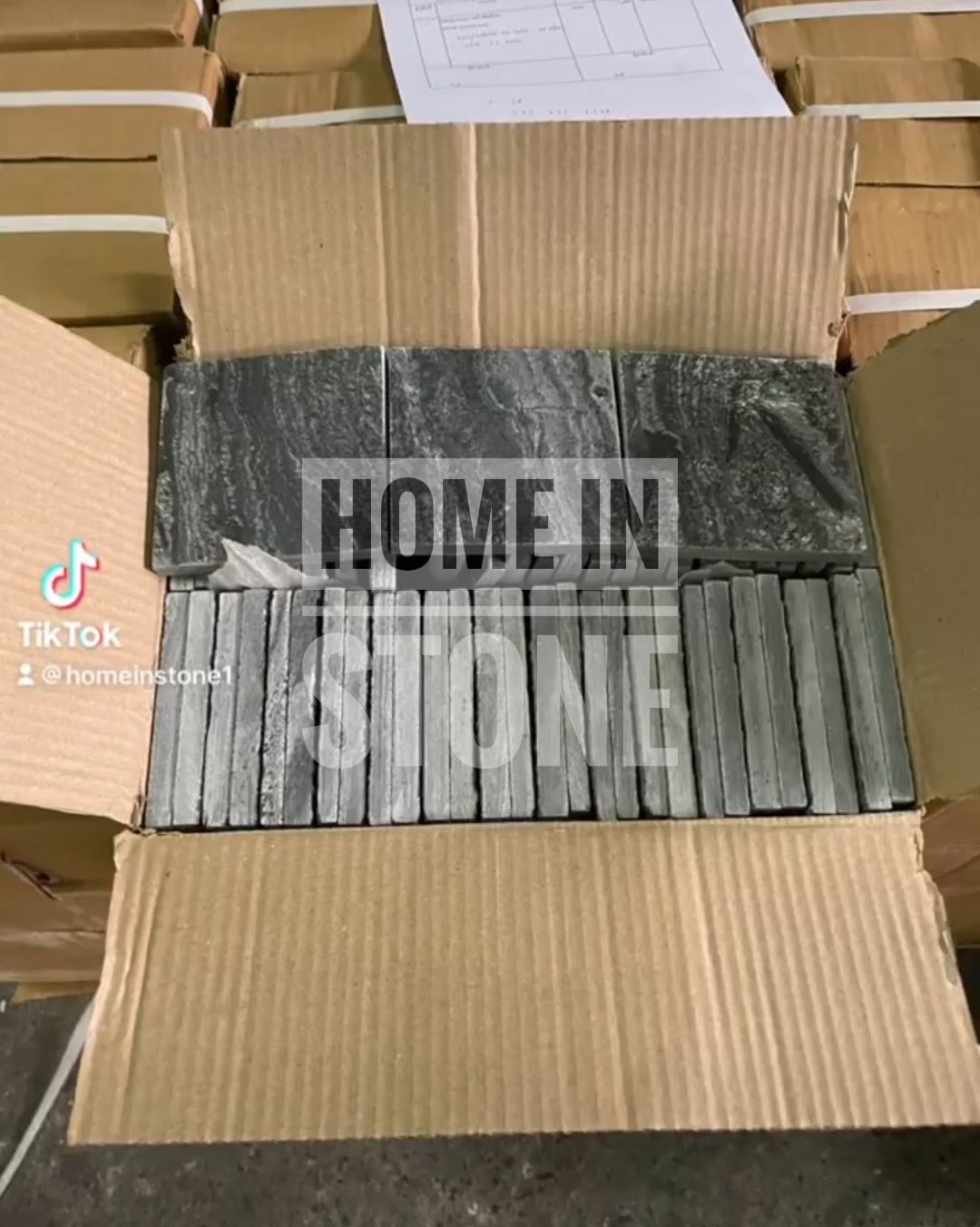 Silver grey polish 10x10 for pool