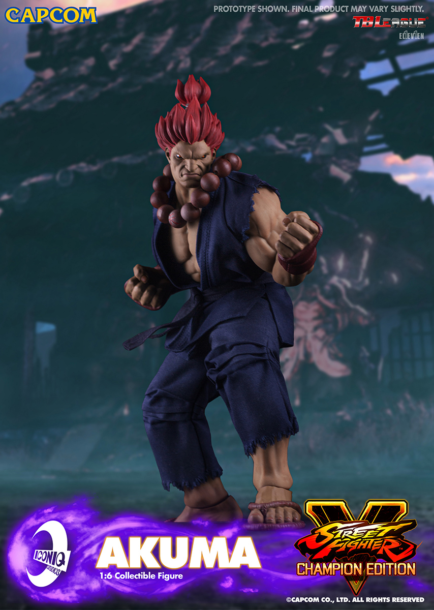 ICONIQ STUDIOS IQGS-05 1/6 STREET FIGHTER - AKUMA