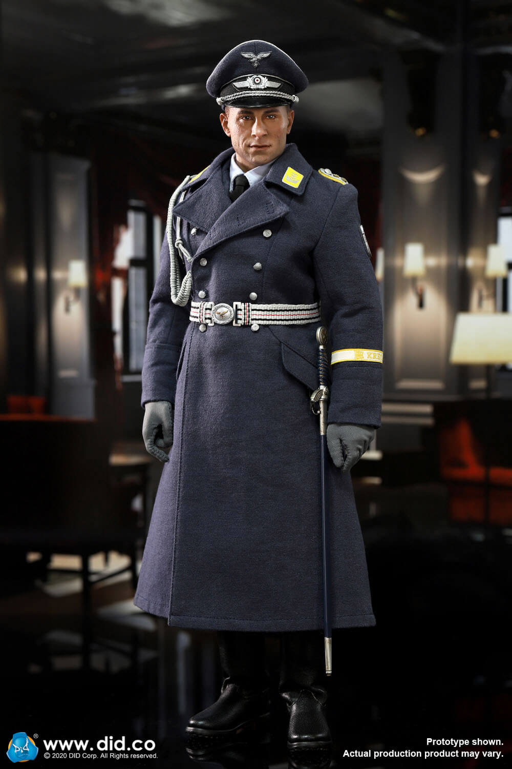 DID D80147 1/6 WWII German Luftwaffe Captain – Willi