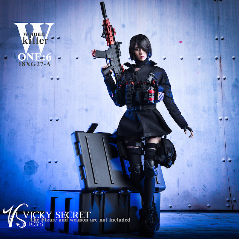 VSTOYS 18XG27 Female assassin costume set