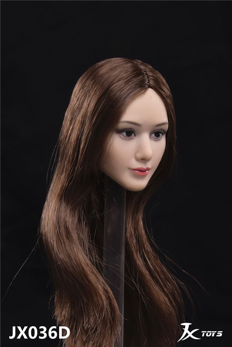 JXTOYS JX-036 1/6 Mayfair Asian Headsculpt 4 hairstyles (Recommended with Tan colour Body)