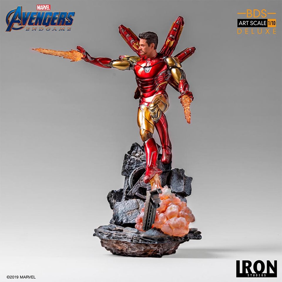 Iron Studios BDS Deluxe Art Scale 1/10 Avengers: Endgame - Iron Man MK85