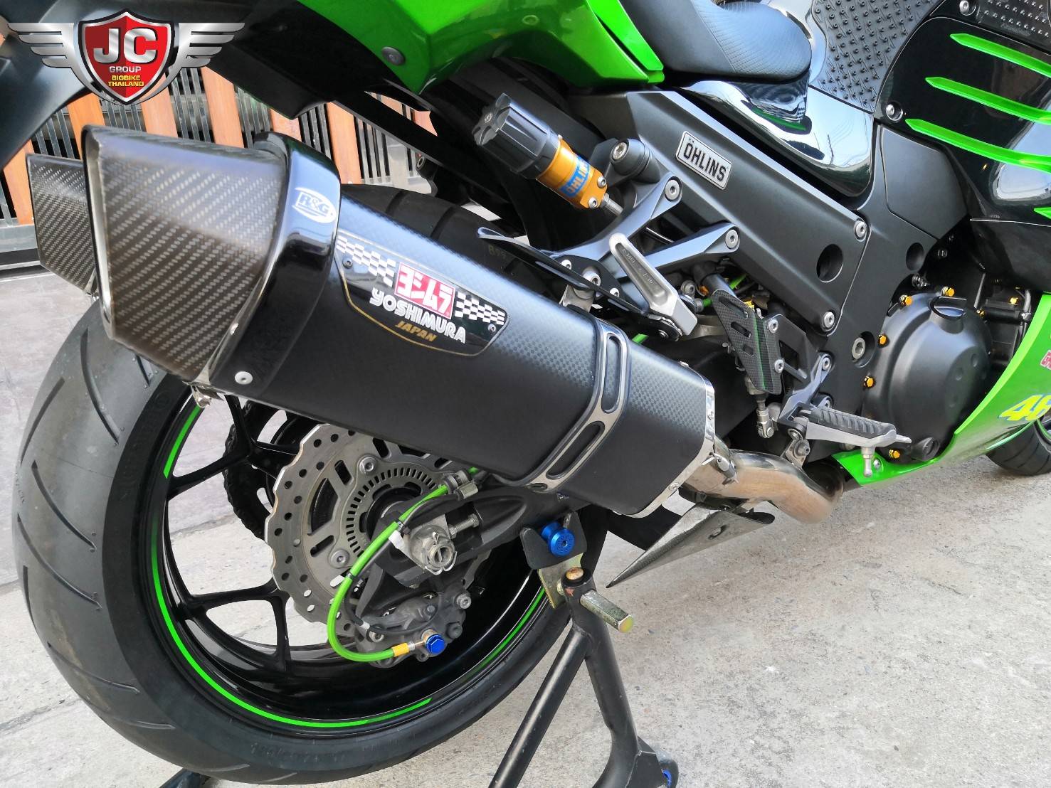Kawasaki Ninja ZX14R ปี 2015 ตัวพิเศษ✨Ohlins Edition✨ ของแต่งเพียบ