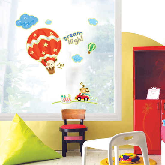 SWSTL-06 GLOW IN THE DARK AIR BALLOON 60x32 cm