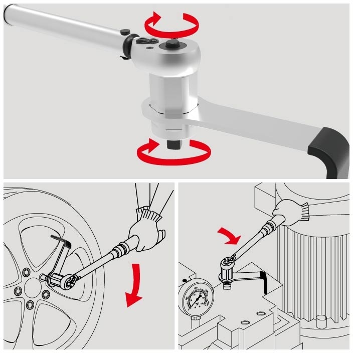 ประแจทดแรงถอดล้อ xTmpower No.xTm450