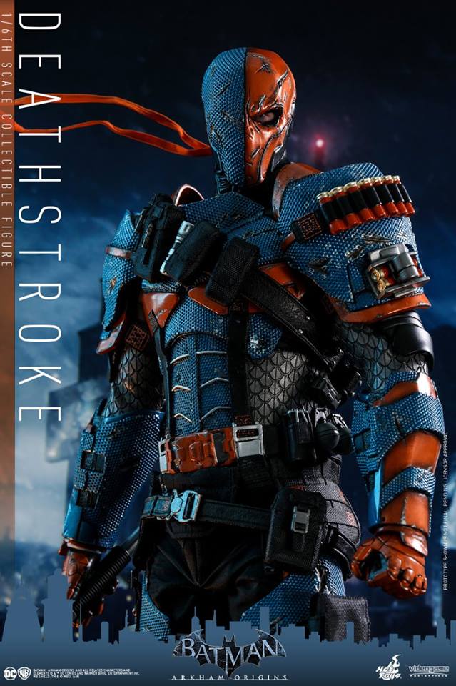 Hot Toys VGM30 BATMAN ARKHAM ORIGINS - DEATHSTROKE