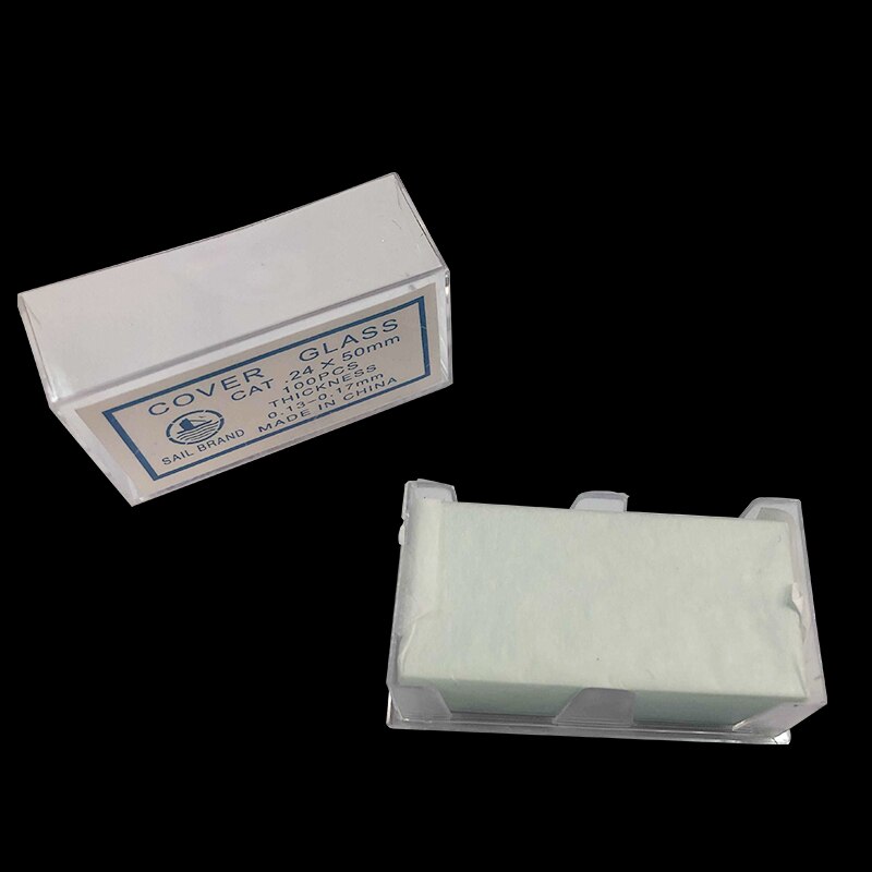 กระจกปิดสไลด์ 24x50mm(100pcs/pack)