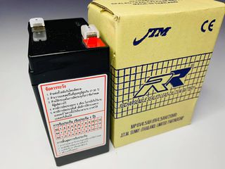 แบตเตอรี่rc100 battery rc100 6 โวลต์ 4.5 แอมป์ แบบแห้ง L20