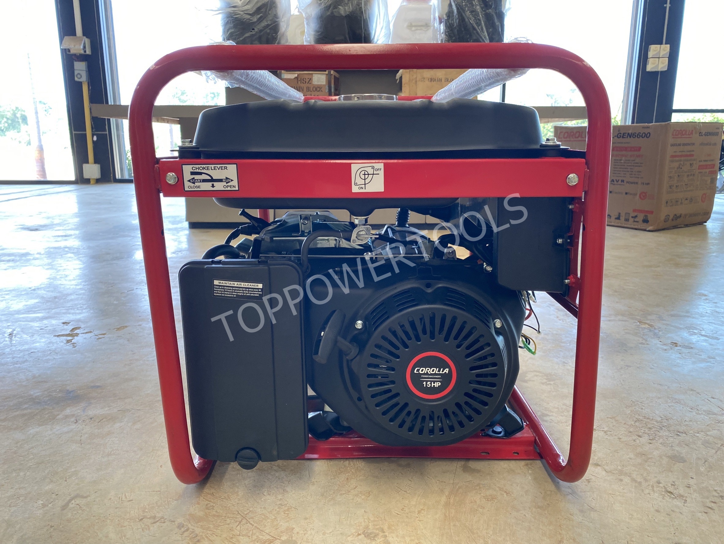เครื่องปั่นไฟเบนซิน CL-GEN-6600 (5,500W.) COROLLA (สตาร์ทกุญแจ)
