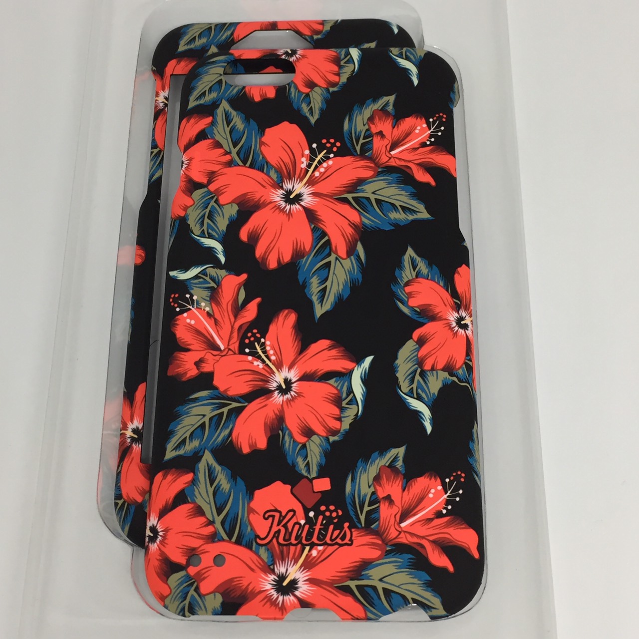 เคสคูทิส (Kutis) ไอโฟน6,6S (ลายดอกชบา)มาใหม่