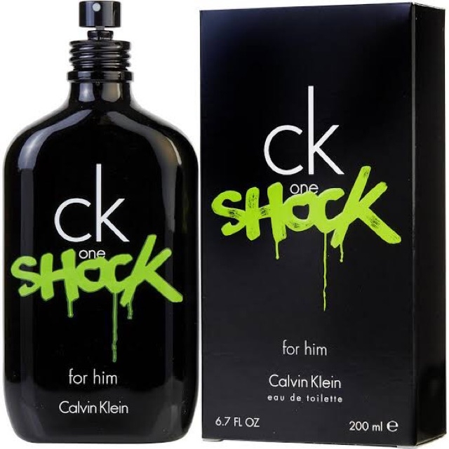 (แท้100%) Ck shock for him 200ml กล่องซีล