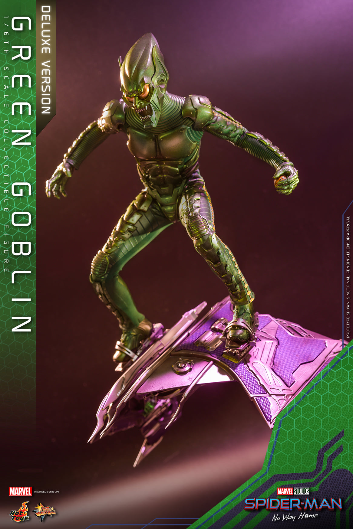 Hot Toys MMS631 1/6 Spider-Man: No Way Home - Green Goblin (Deluxe Version)