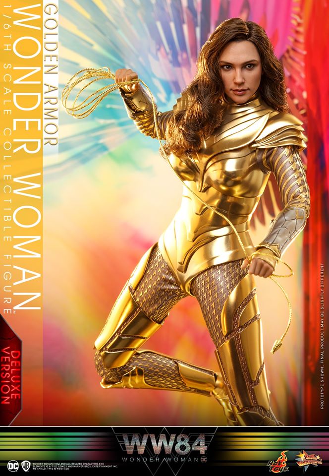 Hot Toys MMS578 1/6 Wonder Woman 1984 - Golden Armor Wonder Woman (Deluxe Version)