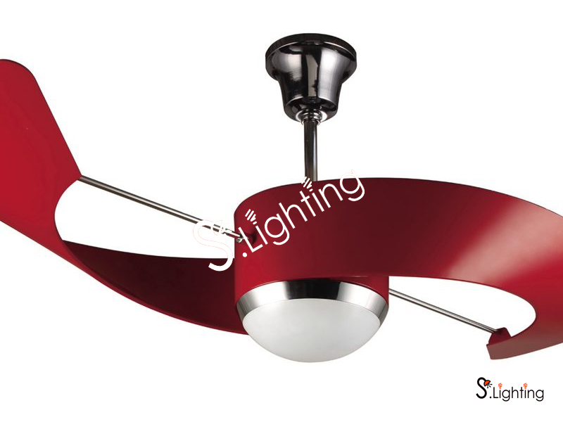 พัดลมโคมไฟ WINFAVOUR SC13 สีแดง (Red)