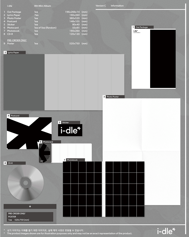 [PRE] (❌ไม่มีของแถม) i-dle (아이들) 8th Mini Album