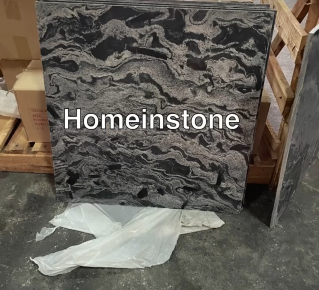 Silver grey Polish หินธรรมชาติ แต่งบ้าน