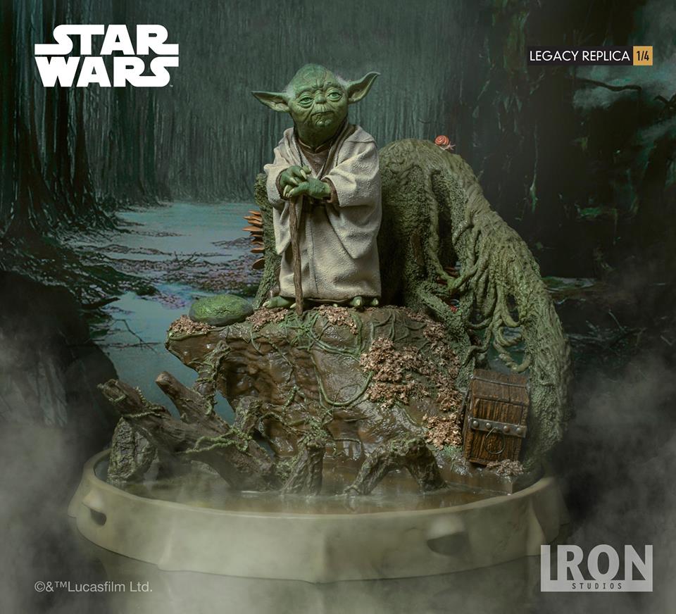 Iron Studios - Yoda Legacy Replica 1/4 Star Wars