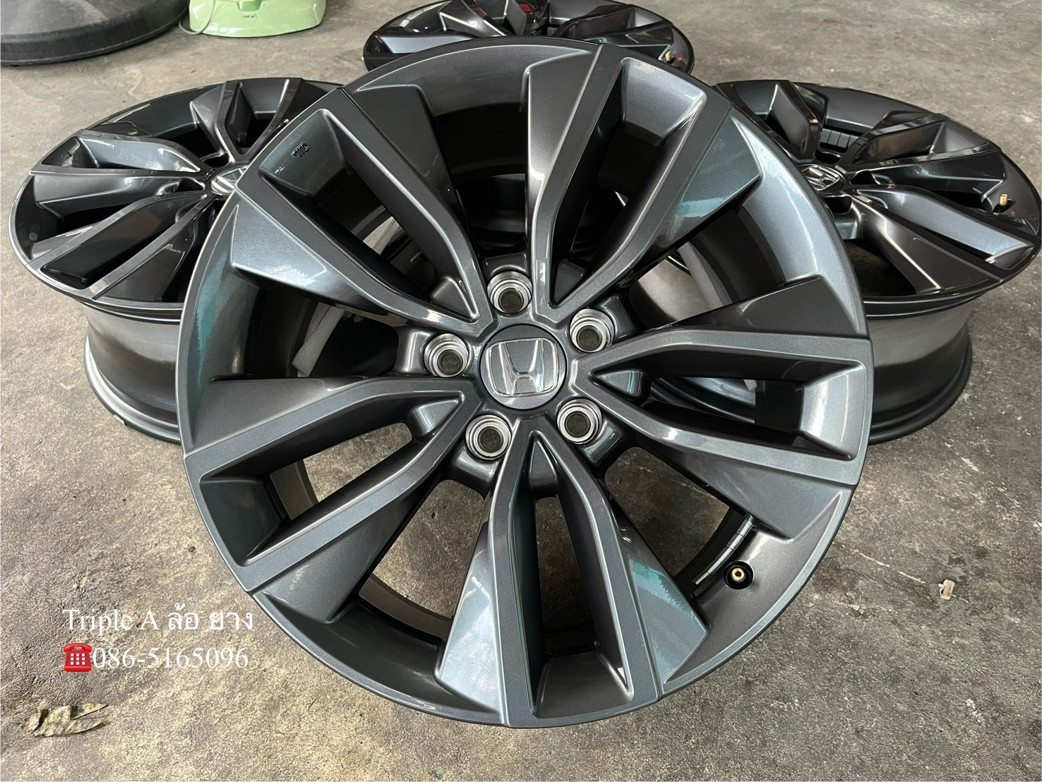 ✨ล้อแม็กป้ายแดง 5รู114✨Honda HRV RS รุ่นใหม่ ขอบ 18💖ใหม่กริ๊บ💖