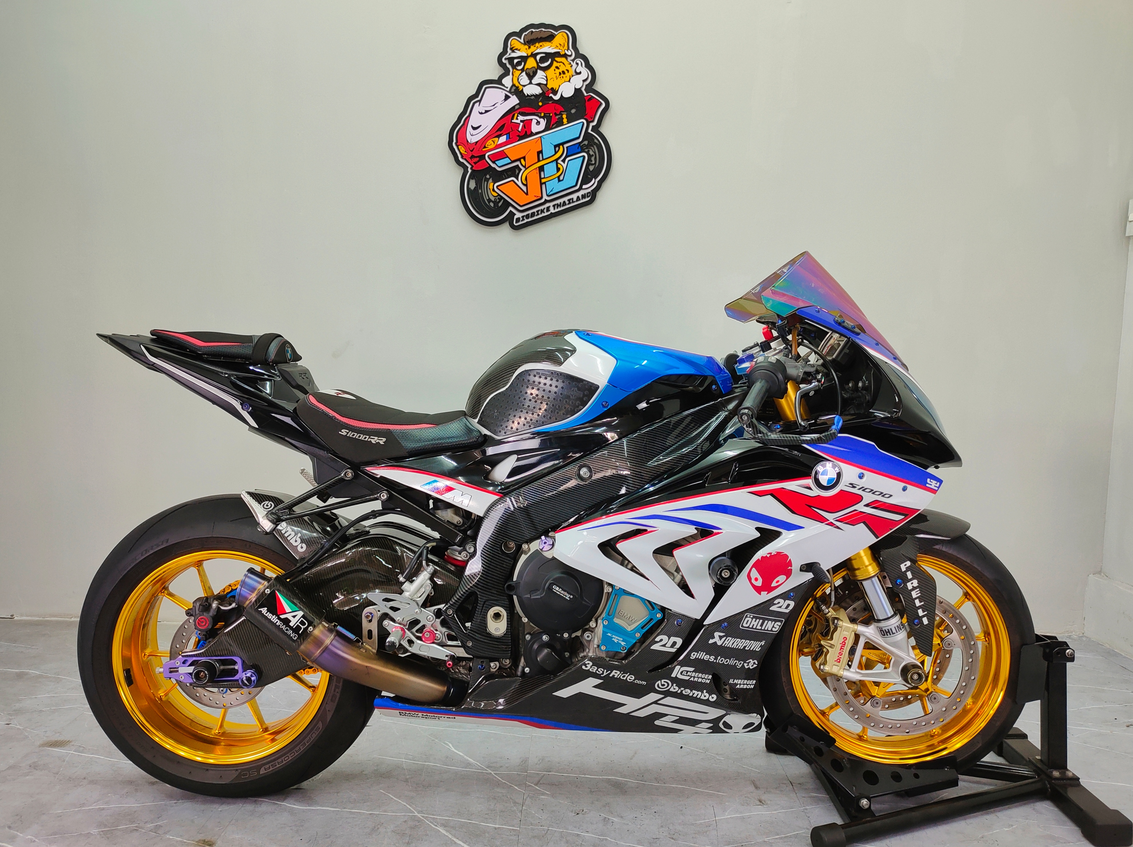 ❗เรียกผมว่า...ไอ้จ๊าบ 👽 เพราะผมมีแต่ของแต่งเท่ห์ๆ 🦈 BMW S1000RR จดปี 2019 โมเดล 2017_รถบ้านมือเดียว_ขี่หล่อได้เลย 💨