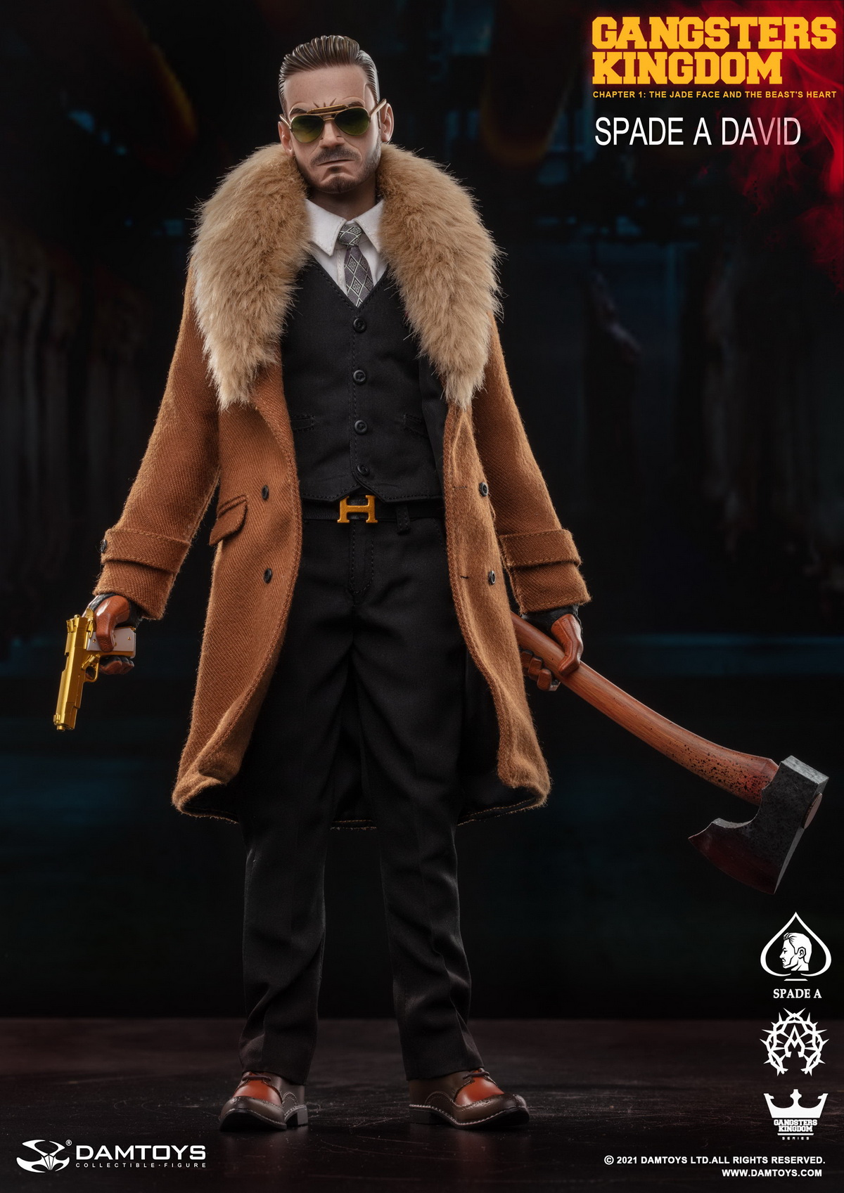 DAMTOYS GK022 1/6 GANGSTERS KINGDOM - SPADE A DAVID