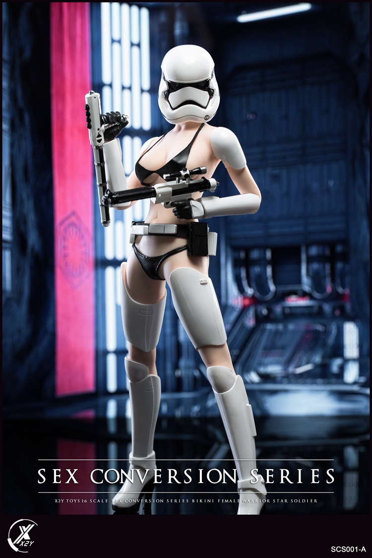 X2Y TOYS SCS001 1/6 Sex Conversion Series Bikini Female Warrior Star Soldier