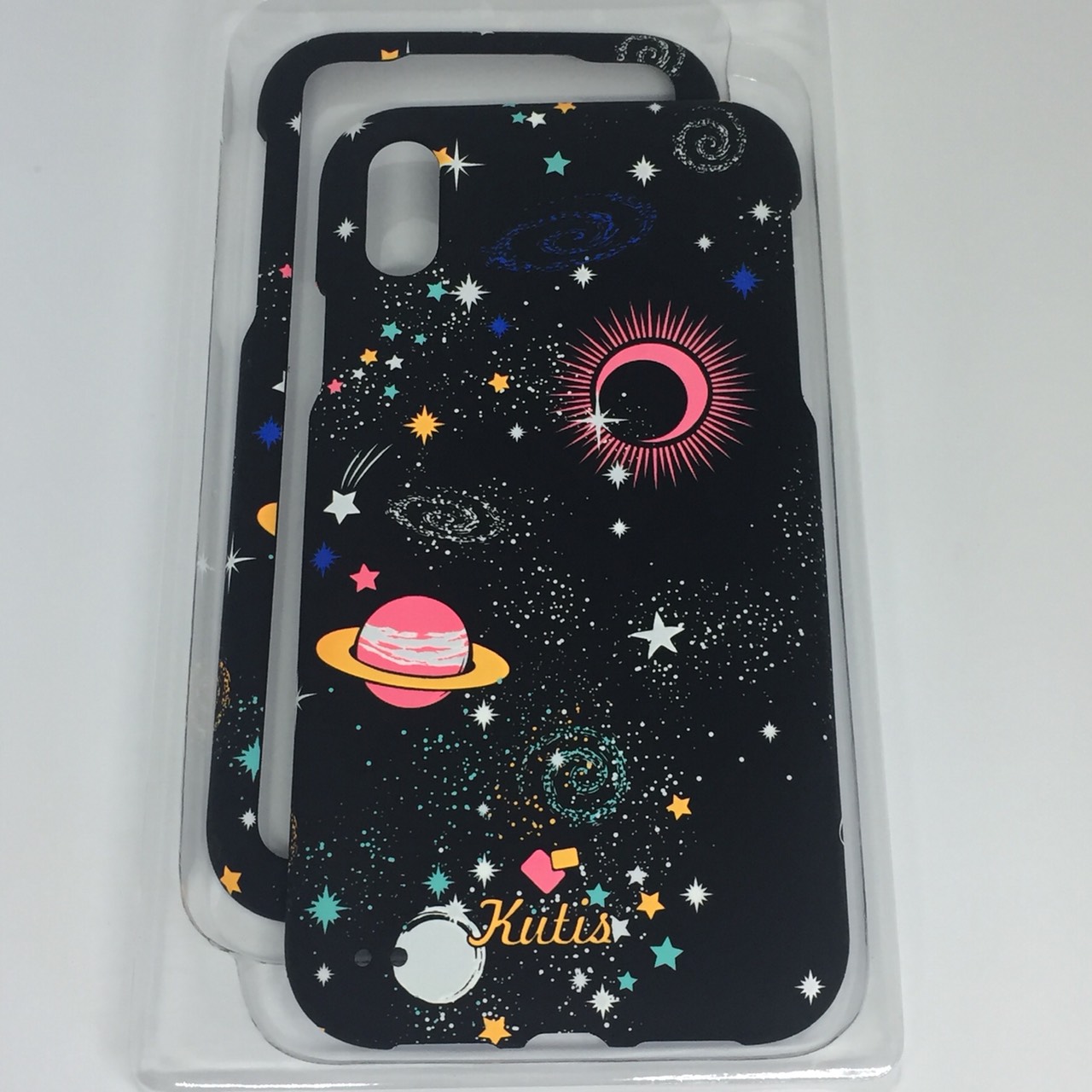 เคสคูทิสKutisไอโฟนXR(ลายอวกาศ)มาใหม่ เคสประกบหน้า-หลัง เคสเรืองแสง เคสลายวินเทจ ร้านSuperhero Klongthom