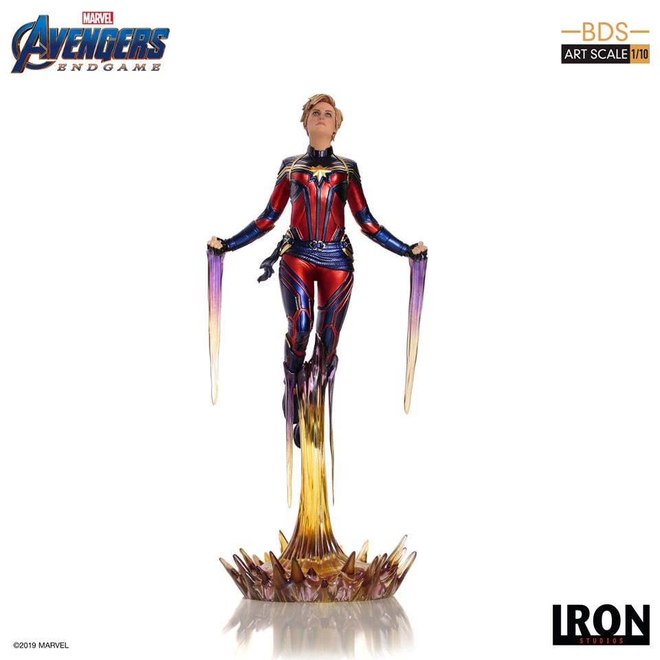Iron Studios BDS Art Scale 1/10 Avengers: Endgame - Captain Marvel