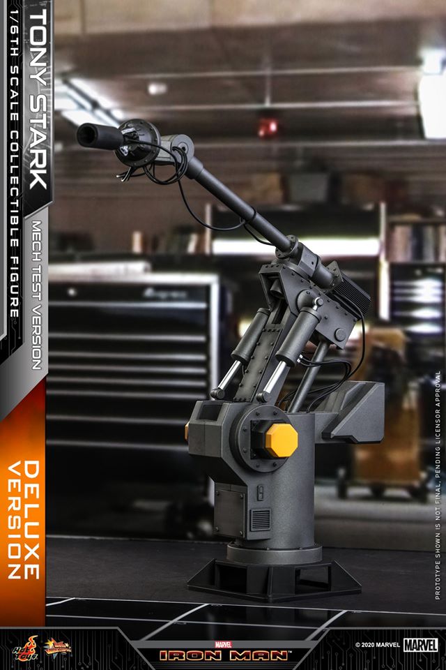Hot Toys MMS582B 1/6 Iron Man - Tony Stark (Mech Test Version) (Deluxe Version) (Special Edition Bonus)