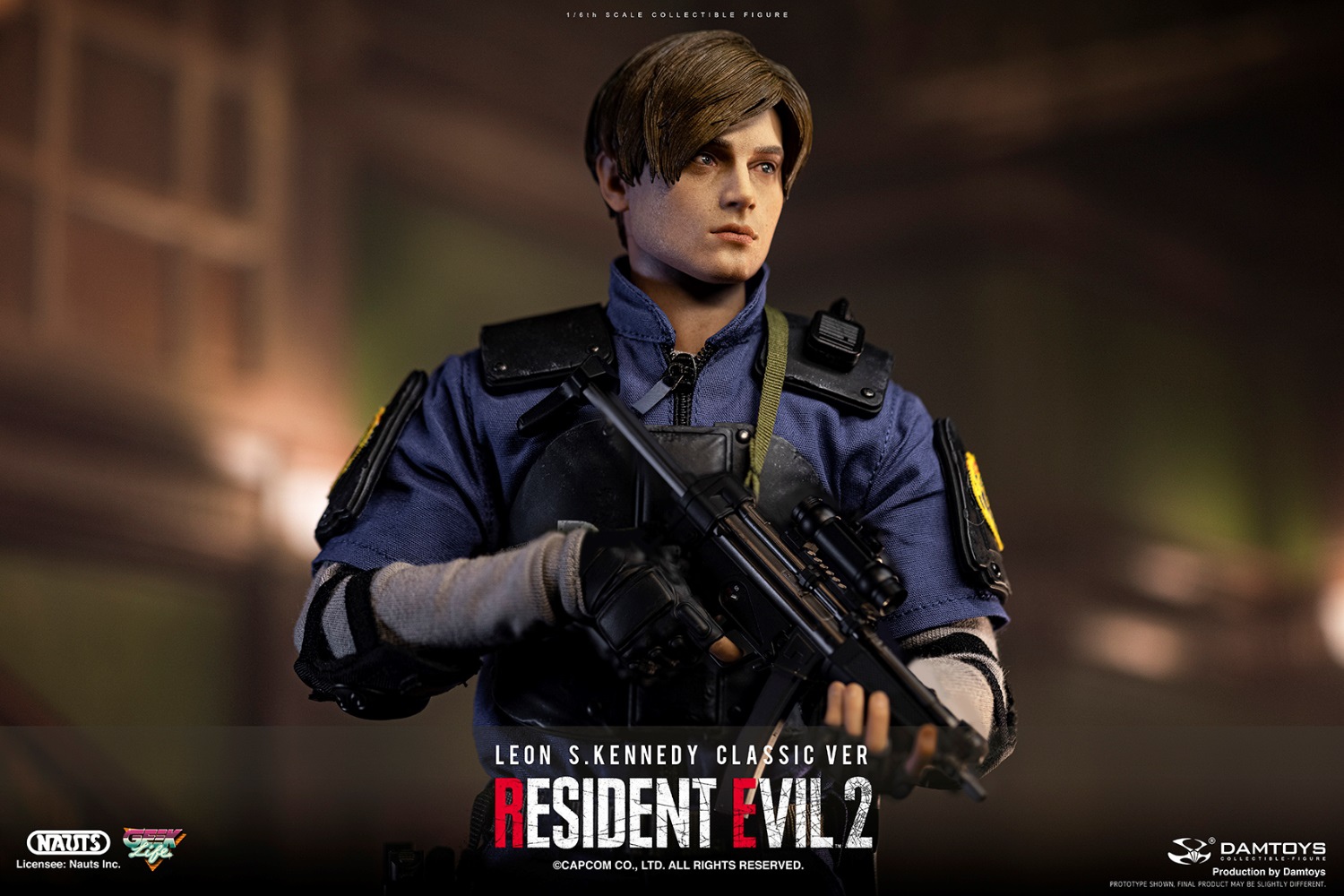 DAMTOYS DMS037 1/6 RESIDENT EVIL 2 - LEON S.KENNEDY (CLASSIC VER)