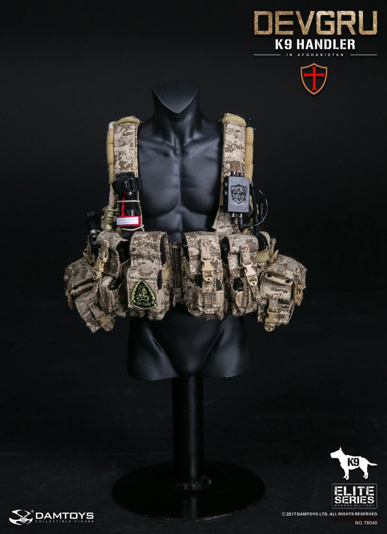 DAMTOYS No.78040, No.78040-1 DEVGRU K9-handler in Afghanistan