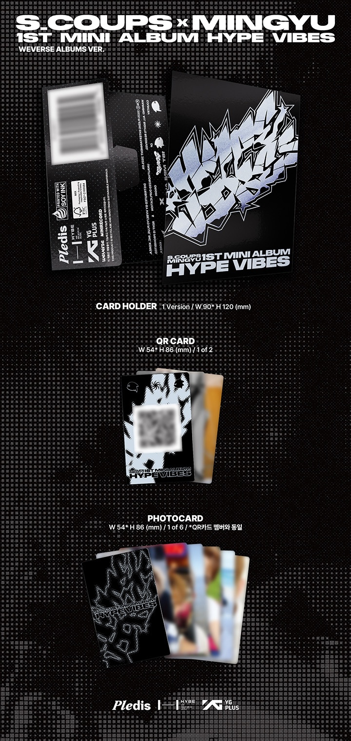 [PRE] รอบของแถม 3/9 - 27/9 SEVENTEEN CxM 1st Mini Album [HYPE VIBES]