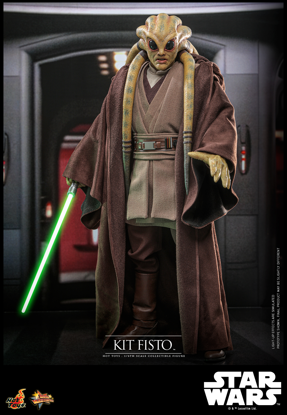 Hot Toys MMS751 Star War Episode III: Revenge of the Sith - Kit Fisto