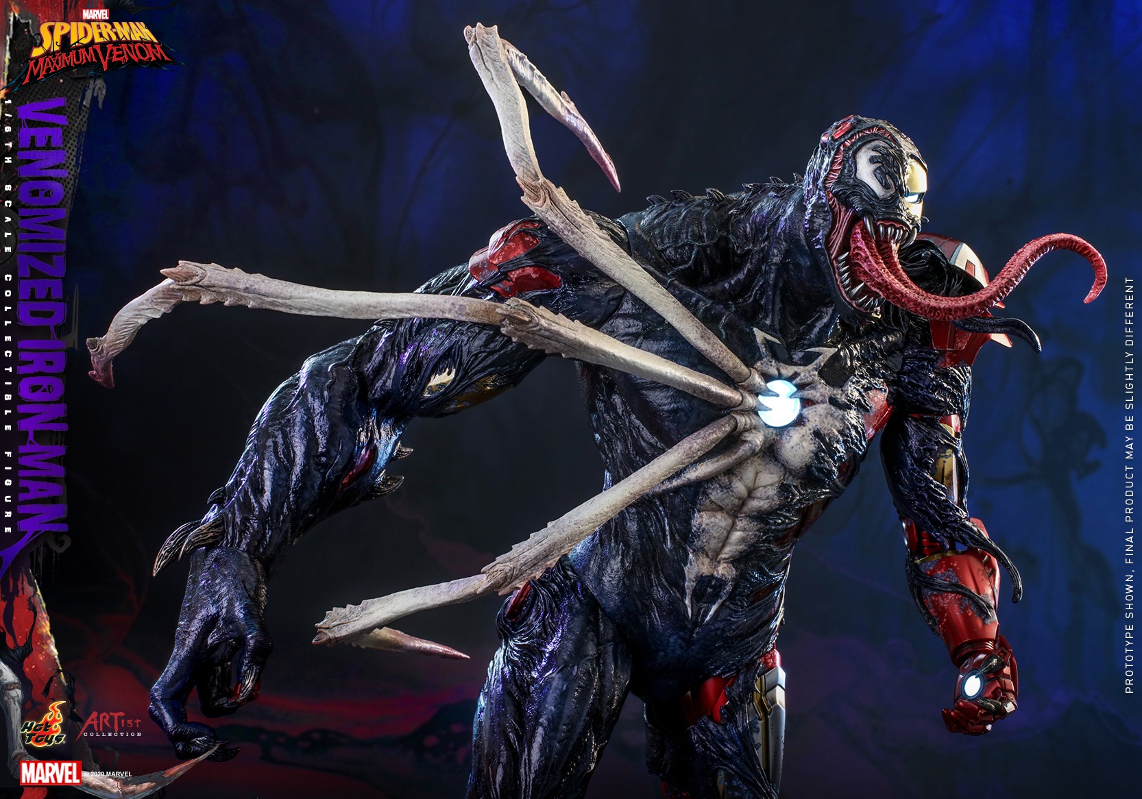 Hot Toys AC04 1/6 Marvel's Spider-Man: Maximum Venom - Venomized Iron Man