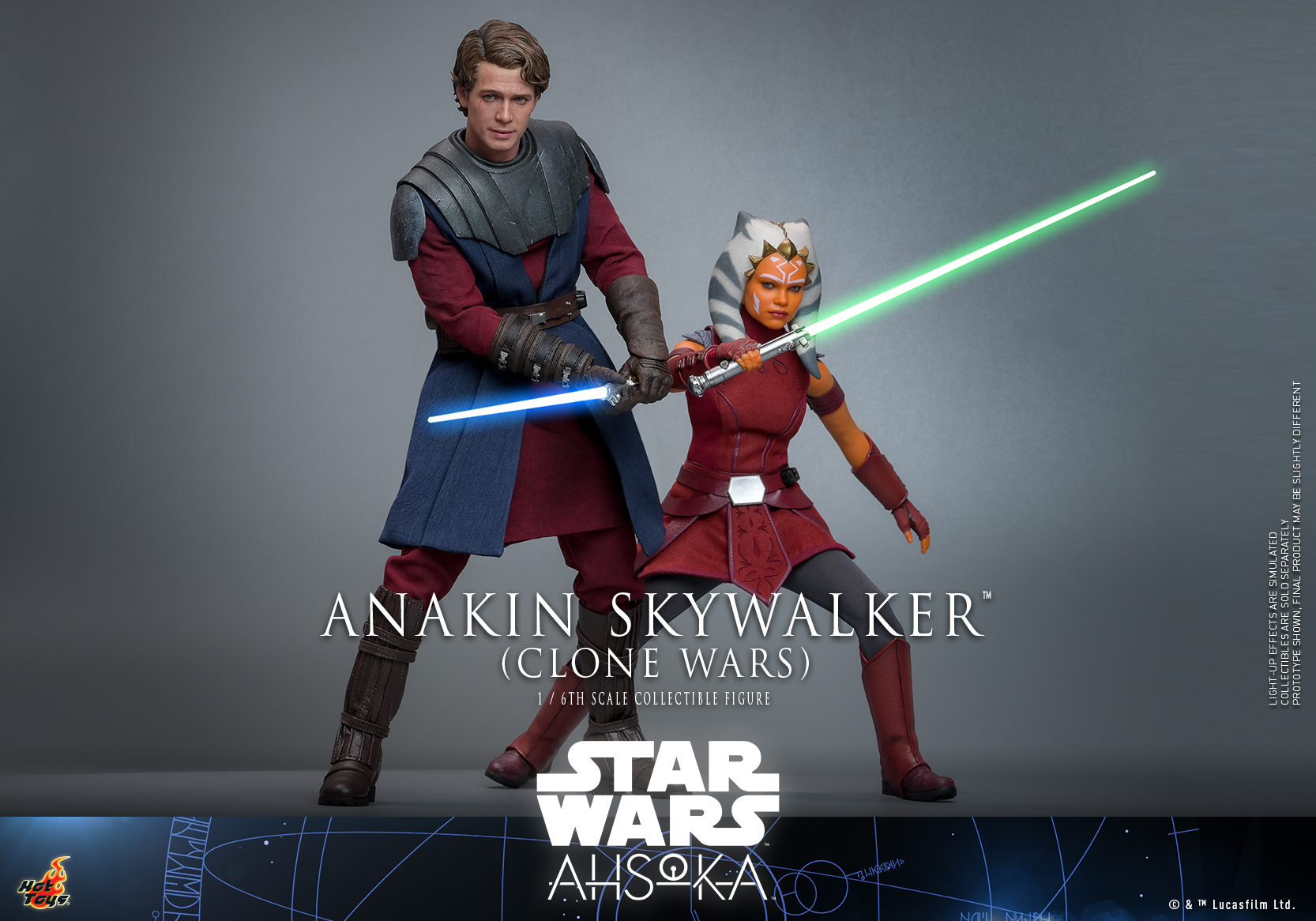 Hot Toys TMS129 Star Wars: Ahsoka™ - Anakin Skywalker™ (Clone Wars)