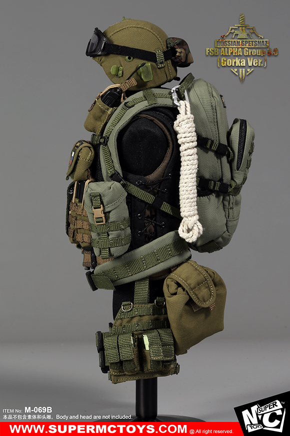 SUPERMCTOYS M-069A / M-69B Russian Spetsnaz - FSB Alfa Group 3.0